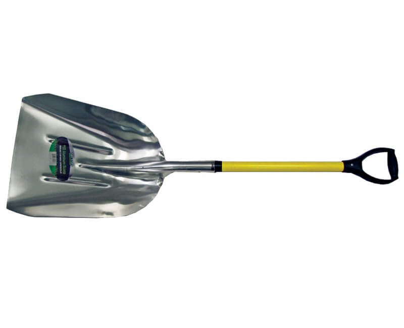 #10 Aluminum Scooper - D-Grip Fiberglass Handle #10 Aluminum Scooper - D-Grip Fiberglass Handle